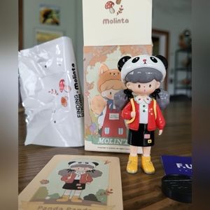 Rare Molinta Party Animals Secret Chase Panda Panda F.UN Finding Unicorn Kawaii